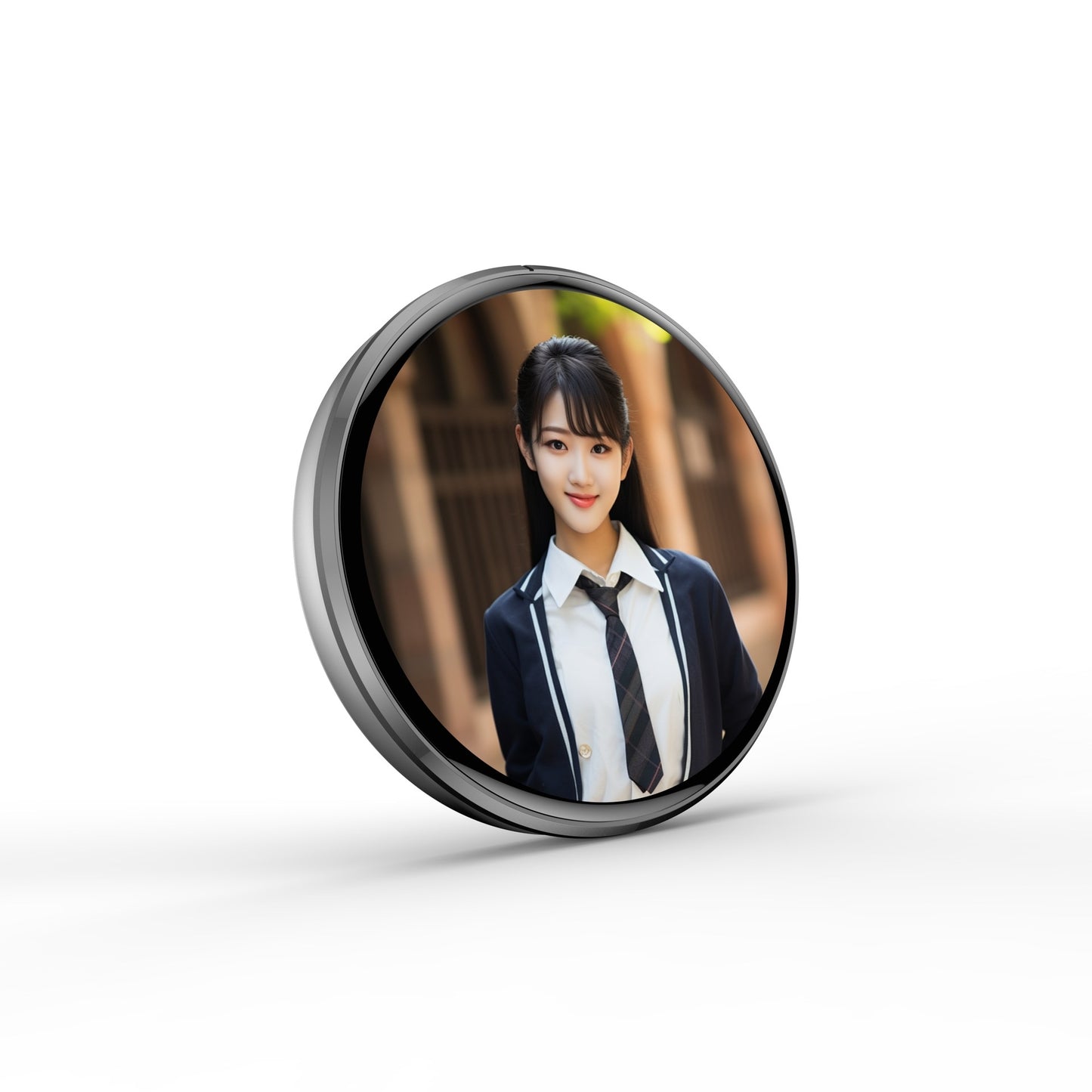 Smart Electronic Bar Carry-on Decoration Trendy  Two-dimensional Badge