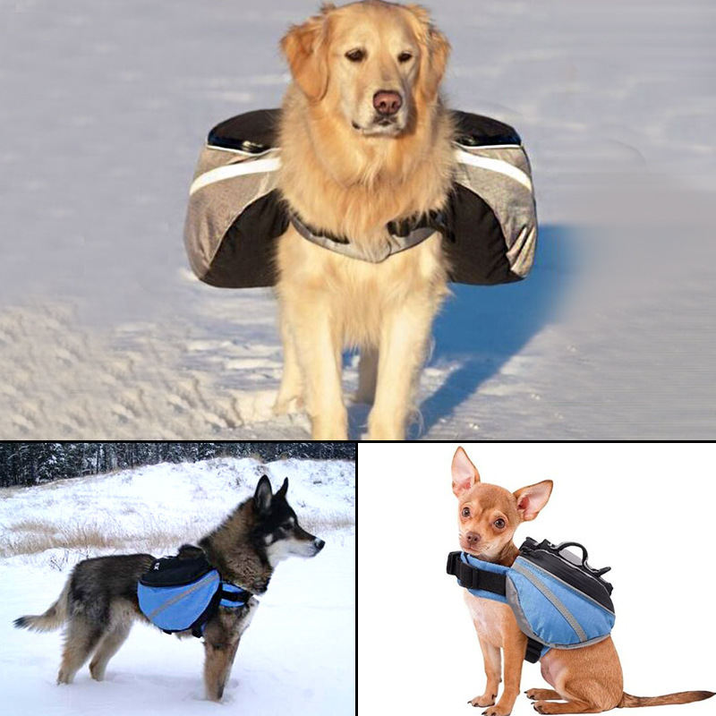 Pet Dog Backpack For Large Dogs With Adjustable Chest Circumference