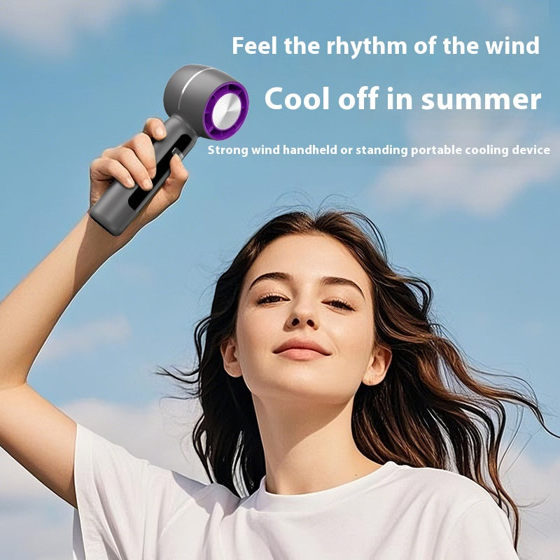 Tabor Charging Turbo High Speed Handheld Fan Portable Mini