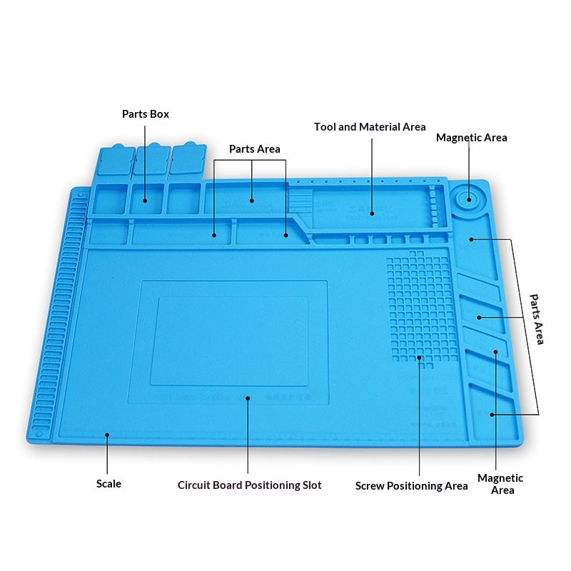 Thickened Insulating Mat For Mobile Phone And Computer Repair Workstations