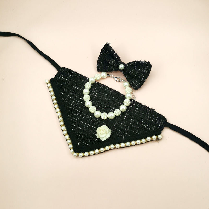 Pet Supplies Saliva Towel Triangular Bib