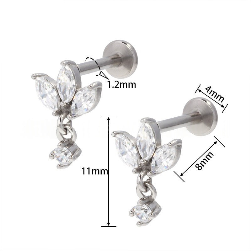 Ear Bone Stud Body Piercing Jewelry Accessory