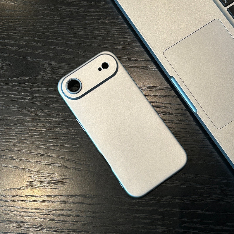 Magnetic Abrasive Non-slip Silicone Mobile Phone Case With Lens