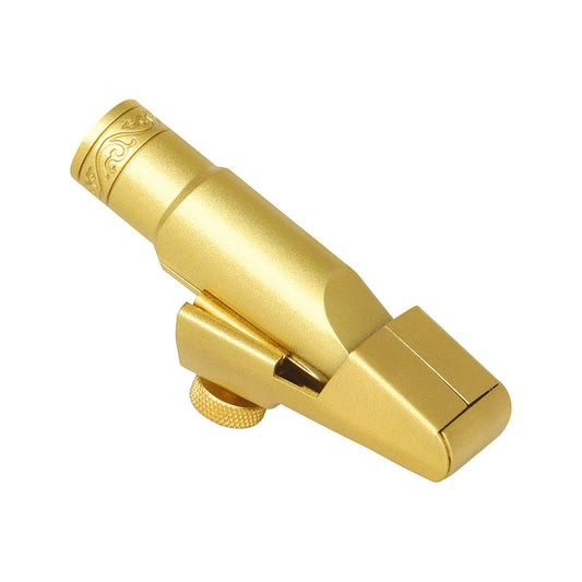 Metal Flute Head Frosted Gold Plated Drop B Treble Musical Instrument Accessories