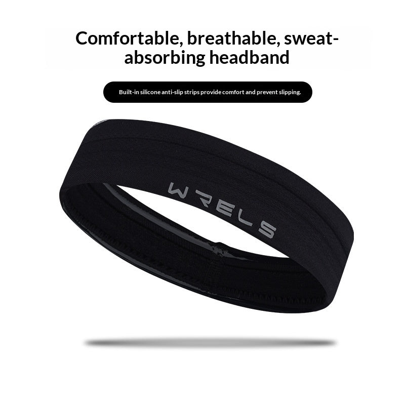 WRELS Sports Headband Sweatband Fitness Basketball Equipment Running
