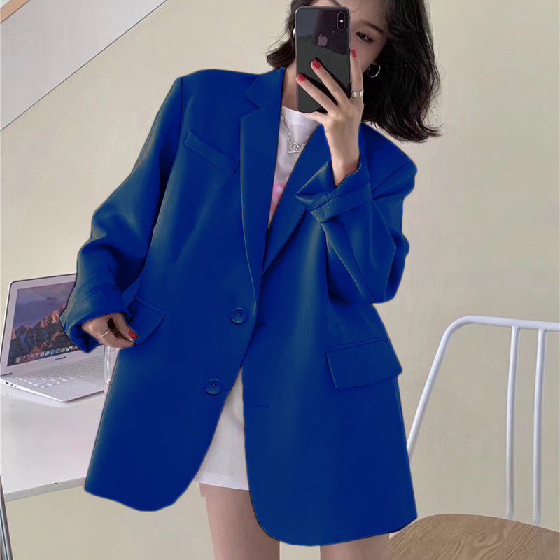 Korean-style British-style Suit Womens Coat