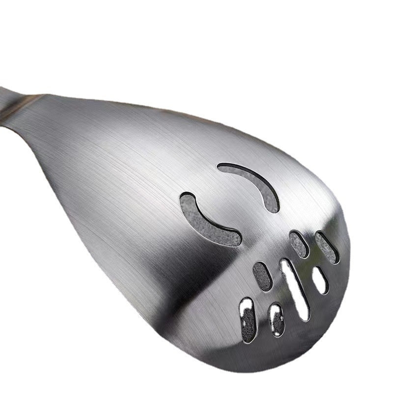Stainless Steel Food Garlic Masher Spoon Kitchen Gadget