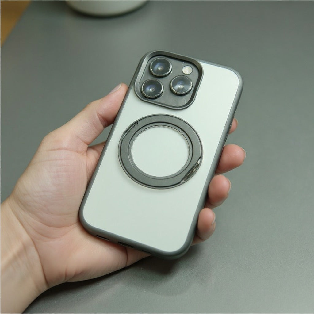 360degree  Rotating Stand  Case, Suitable For  Magnetic Anti Drop  Adjustable Horizontal And Vertical Screens, Essential For Office Workers And Drama Fans