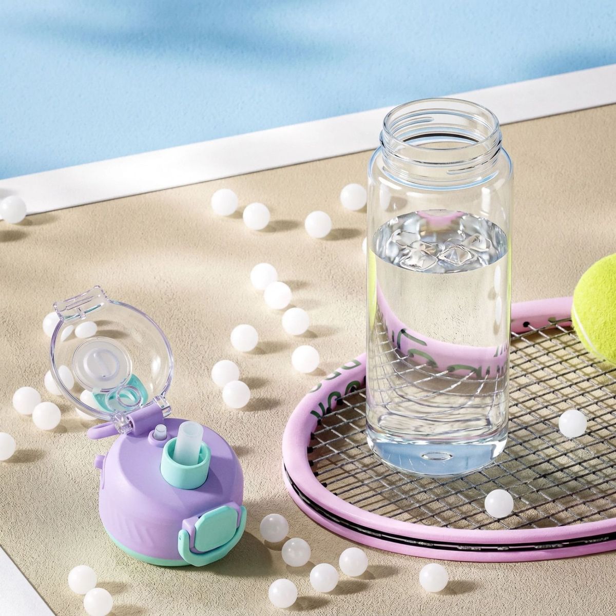 Fitness Portable Food-grade Plastic Water Bottle
