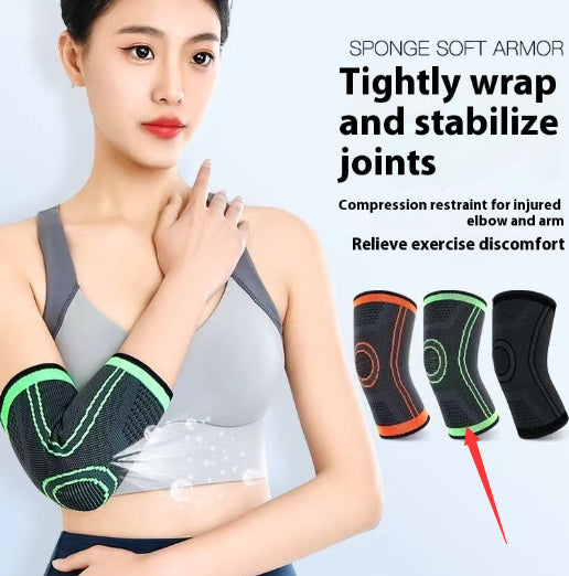 Sports Elbow Guard Joint Protective Sleeve Tennis Elbow Fitness Basketball