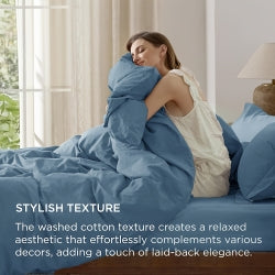 2000TC Egyptian Cotton Quilt Cover Set - Ultra Soft 3pcs Bedding Quilt Cover With Pillowcases, Easy Care&Breathable, Winter-Ready In King Single Double Queen King Sizes Doona Duvet Cover  Black