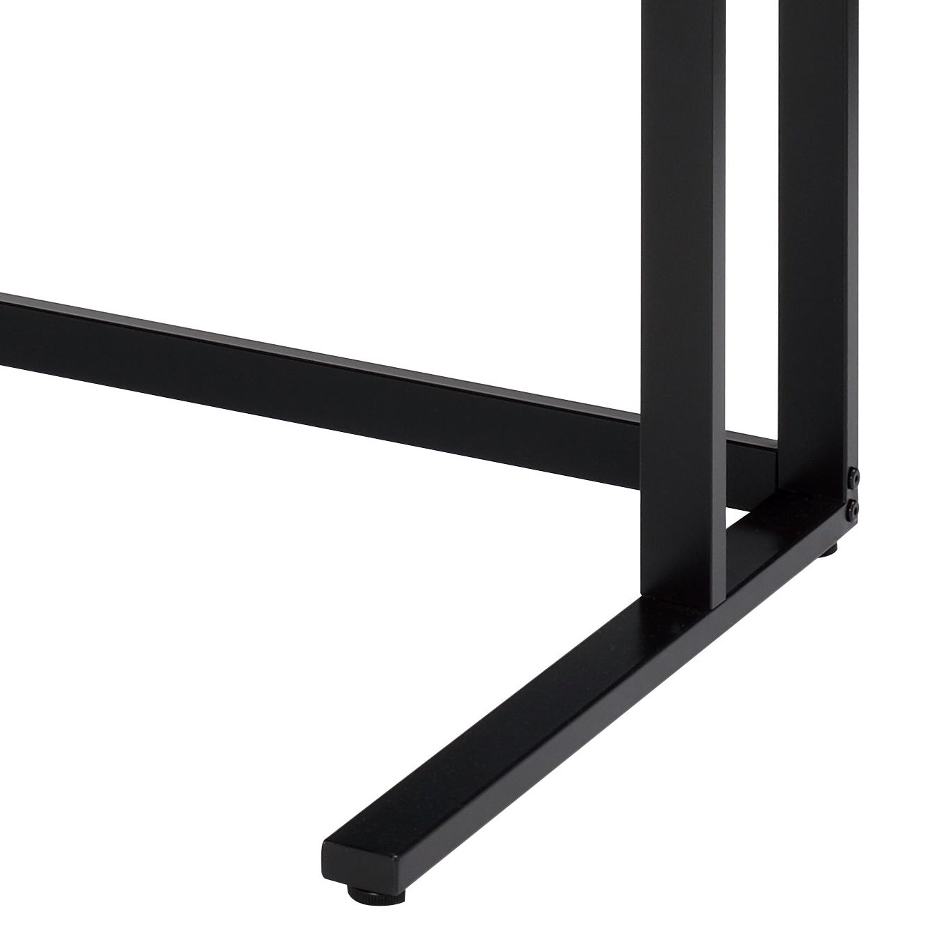 Tyrese Walnut & Black Finish Writing Desk W USB