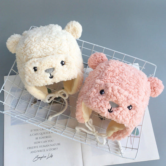 Korean Baby Sleeve Cap Winter Cute For Foodie