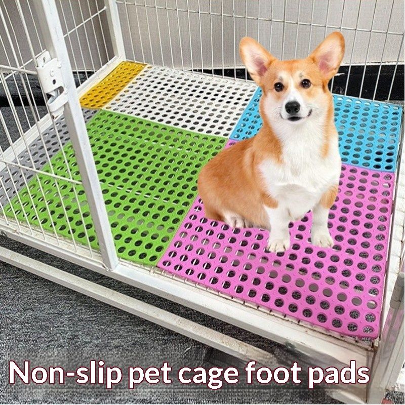 Pet Foot Pad With A Mesh Design To Prevent Paws From Getting Stuck
