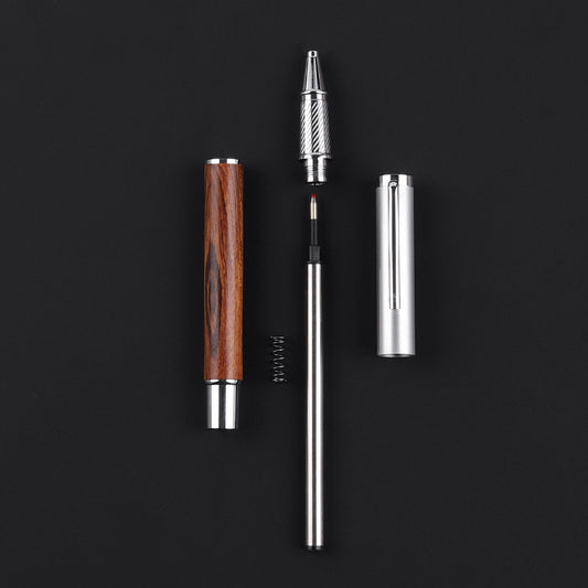 211 Metal Solid Wood Roller Pen Business Advertising Gifts