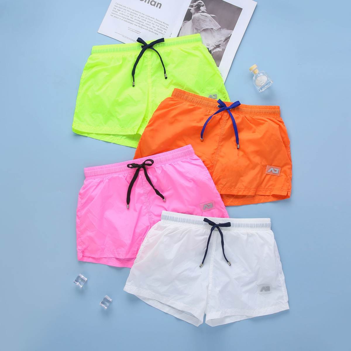Men's Boxer-Style Fitness Running Shorts