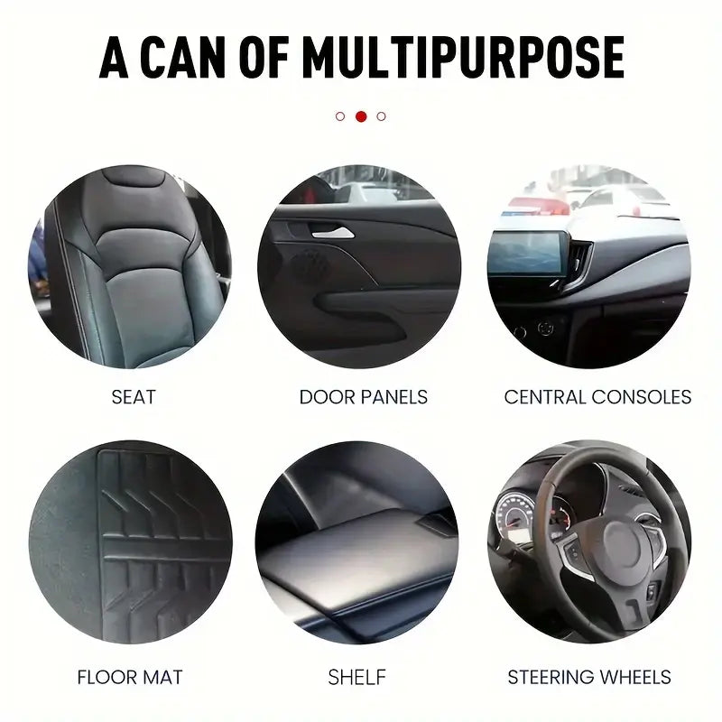 Leather Care Cleaning Paste Multifunctional Leather Polishing Care Cream Lasting Effect Car Interior Refinisher