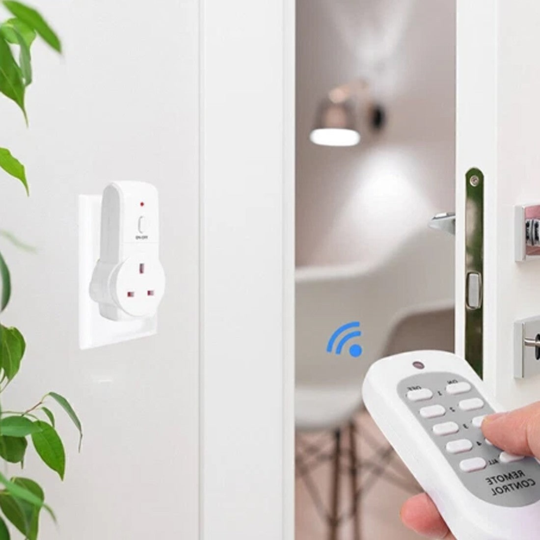 NEW Remote Control Sockets Wireless  Home Mains Power Outlet Pack UK Plug