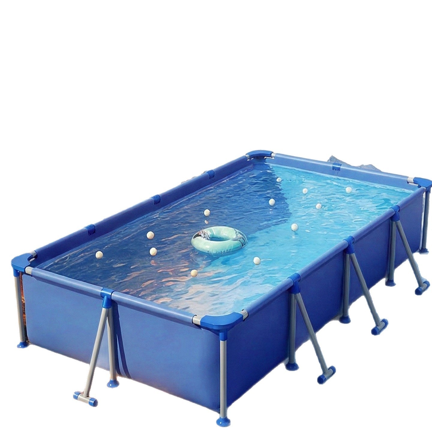 Foldable Stackable Thickening For Outdoor Swimming Pools