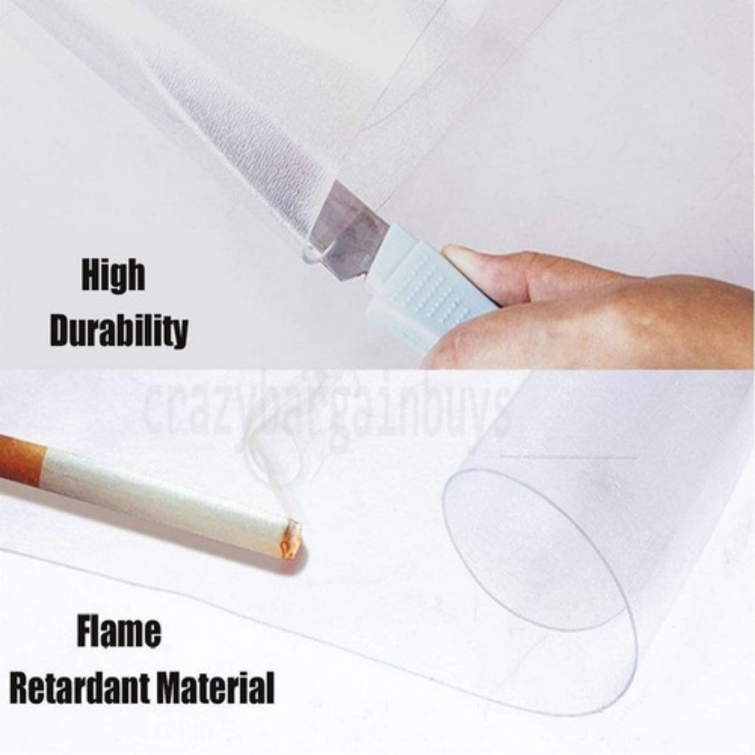 121x91 Chair Mat Carpet Floor Protectors PVC Home Office Room Computer Work Mats