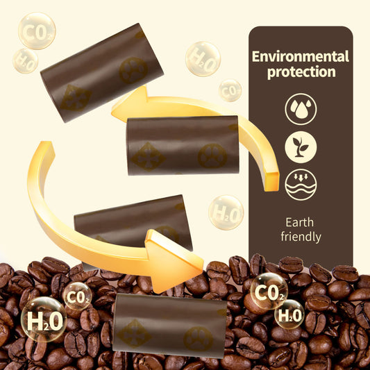 Disposable Portable Pet Waste Bags With Prompt Stickers