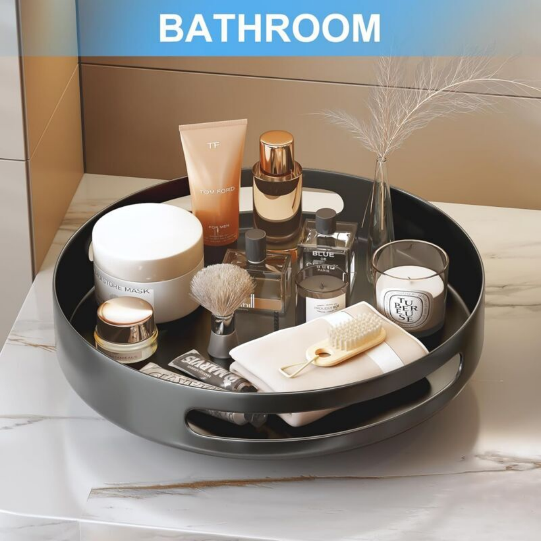 Rotating Spice Shelf, 30 Cm Turntable, Suitable For Cupboard, Pantry, Kitchen, Refrigerator, Office Spice Shelf