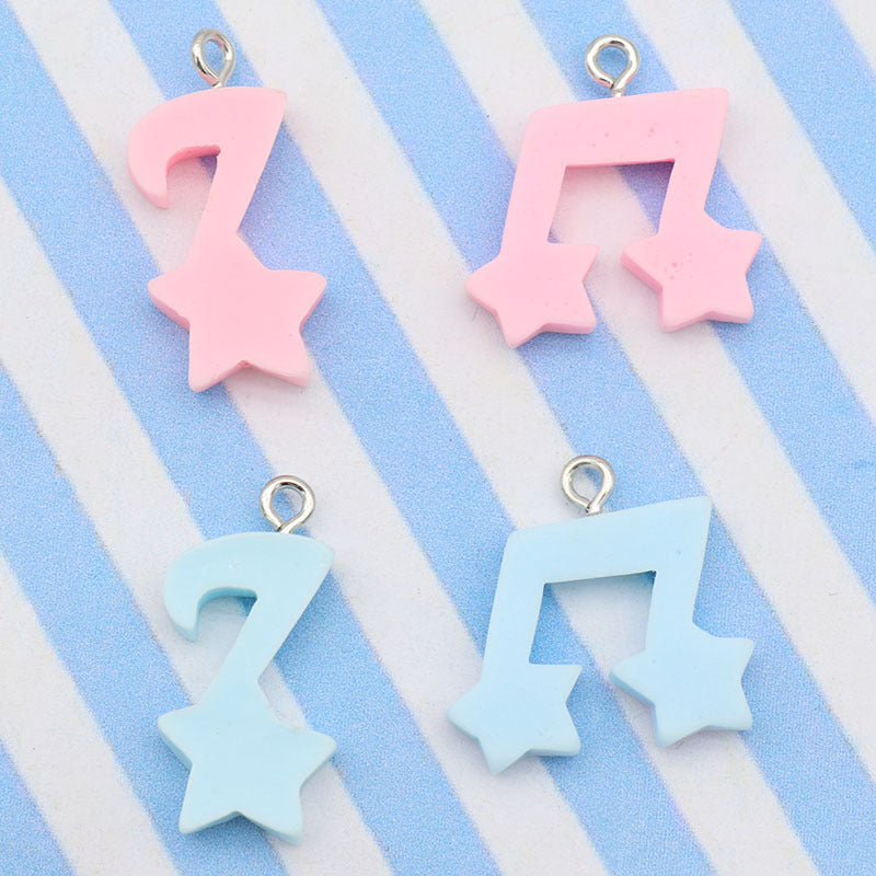 DIY Ornament Accessories Resin Note Five-pointed Star Note