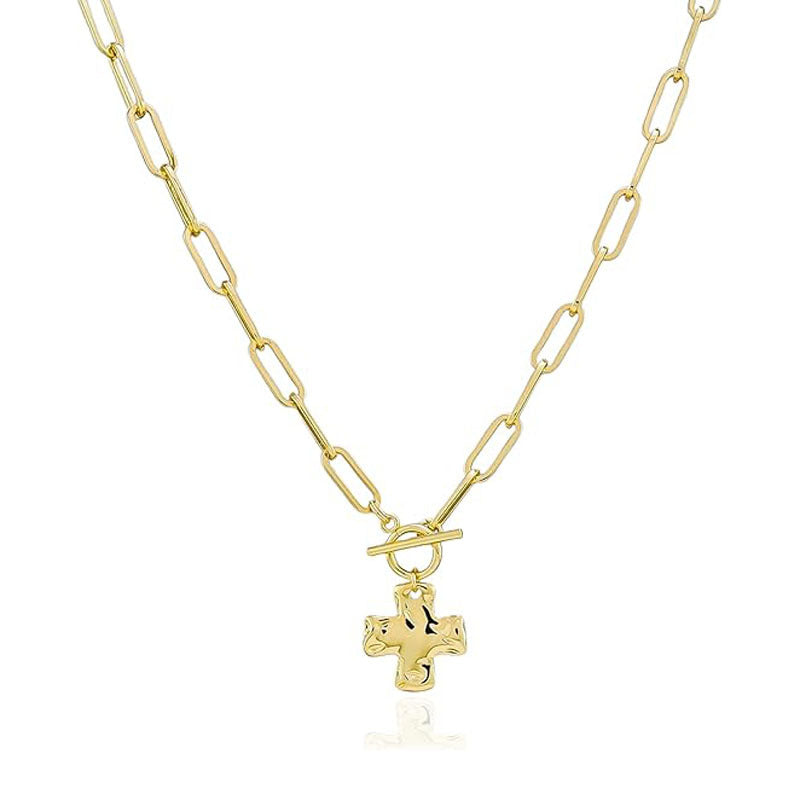 Cross-border European And American Fashion Personalized Hammered Texture