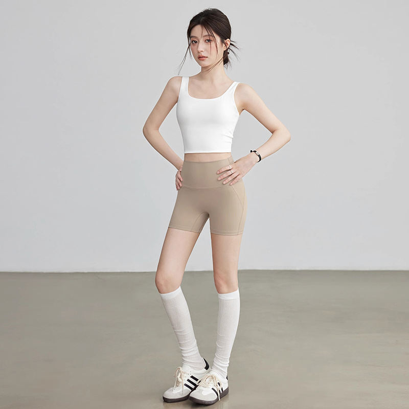 Yoga Shorts For Women High Top Sports Cycling Pants