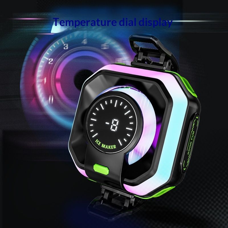 JS86 Semiconductor Cooling Magnetic Suction Phone Holder With Ice-Forming Function