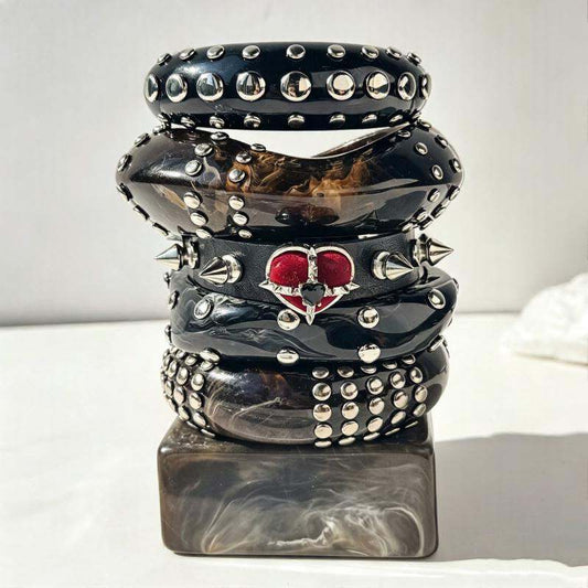 A Variety Of Color-block Irregular-shaped Bracelet Accessories