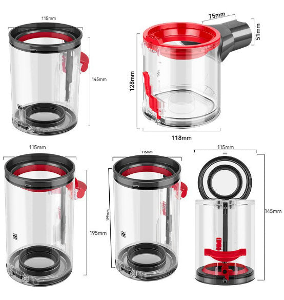 Fit Vacuum Cleaner Accessories Dust Cup Dust Collecting Barrel