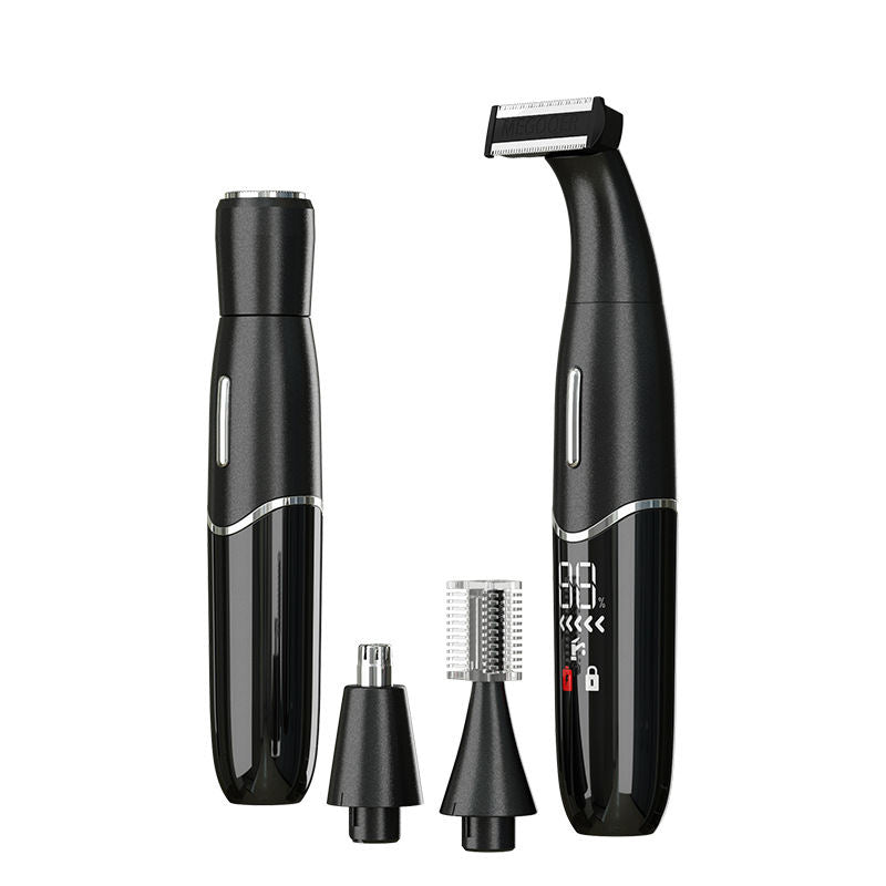 Mens And Womens Shaver Set Including Eyebrow Trimmer And Nose Hair Trimmer