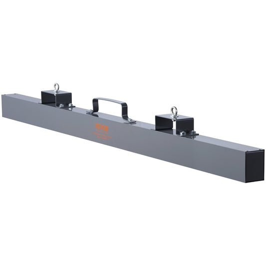 105lbs Hanging Magnetic Sweeper Pickup Tool, Nail Hang-Type Magnetic Forklift Sweeper, Industrial Grade Magnets Steel Material Hunting Accessories For Picking Up Bolts Nails Iron Chips Metals
