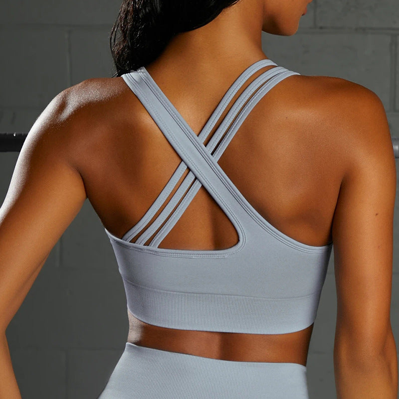 Women's Beauty Back Exercise Fitness Wear European And American High-waisted Yoga Pants