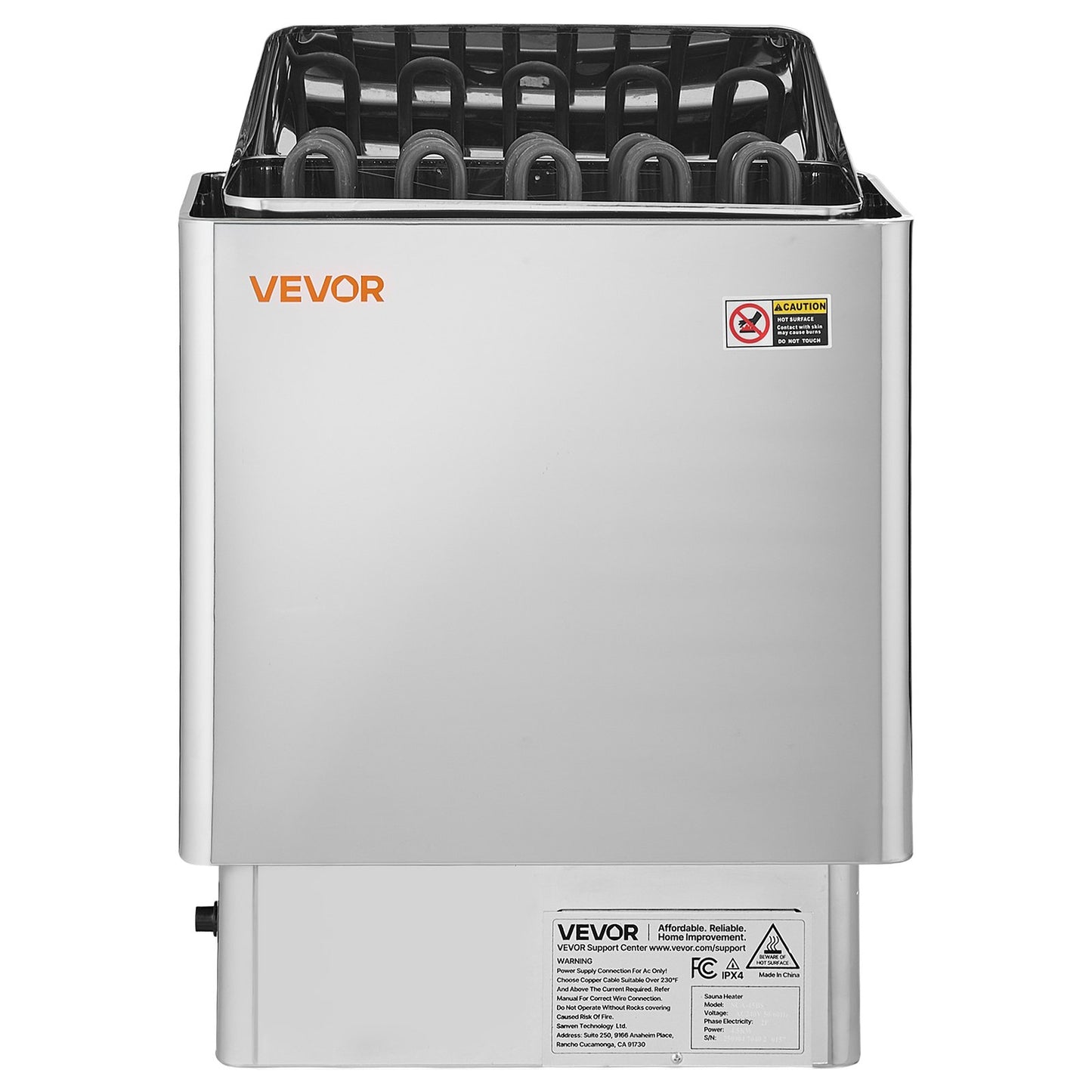Sauna Heater, 9KW 240V Electric Sauna Stove, Dry Steam Bath Saunas Stove With Pre-Drilled Bracket, Fit 317.8 To 459 CU.FT Saunas Rooms, Steam Bath Stoves For Home, Commercial, Leisure Venues