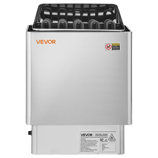 Sauna Heater, 9KW 240V Electric Sauna Stove, Dry Steam Bath Saunas Stove With Pre-Drilled Bracket, Fit 317.8 To 459 CU.FT Saunas Rooms, Steam Bath Stoves For Home, Commercial, Leisure Venues