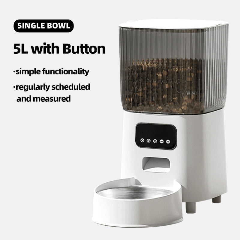 Pet Feeder 5L Automatic Feeding Machine