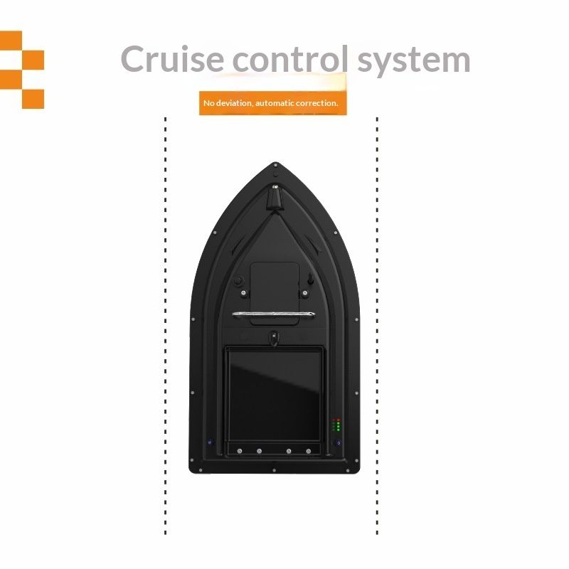 Smart GPS-Positioned, Auto-Return Remote-Controlled Bait Boat