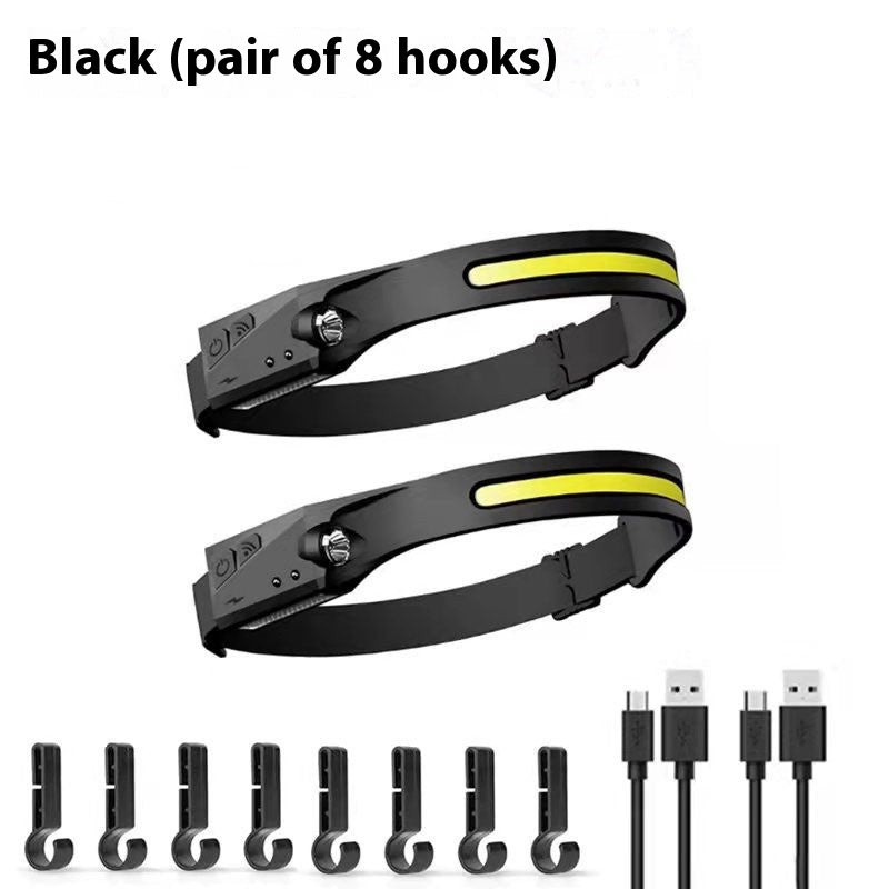Charging Night Run Light Fishing Headlight Head Wear