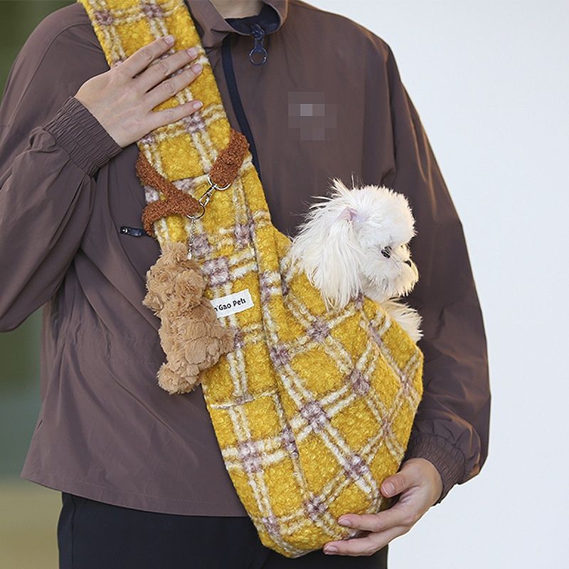 Portable Anti-stress Pet Crossbody Backpack