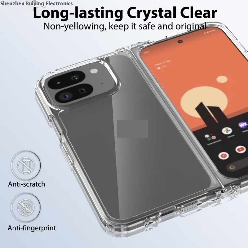 Ultra-thin Cooling Soft Frame Transparent Acrylic Anti-scratch Phone Case