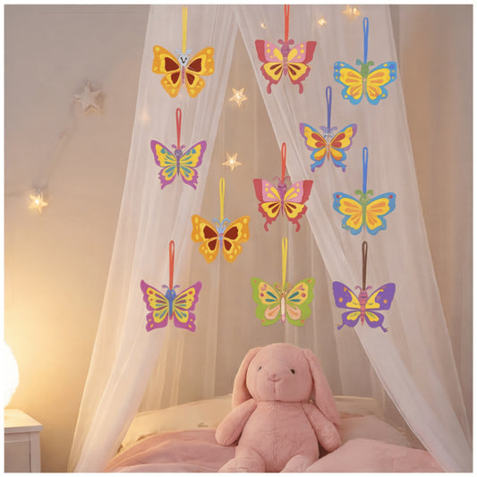 Set Of 12 EVA Butterfly Figures For Crafting And Decorating, Colorful Foam Butterflies For DIY Projects, Creative Craft Supplies For Parties And Decorations—multi-piece Party Gift Set