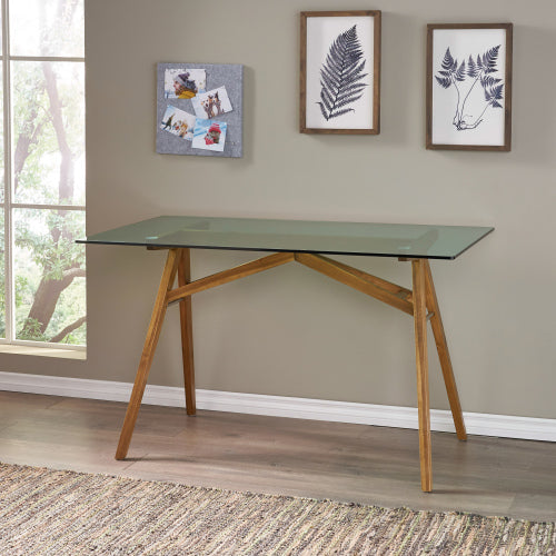 Computer Desk Home Office Desks,Large Office Desk, Modern Computer Desk Conference Table Meeting Room Table, Business Furniture For Home Office, Natural Color  Original SKU 61115.00