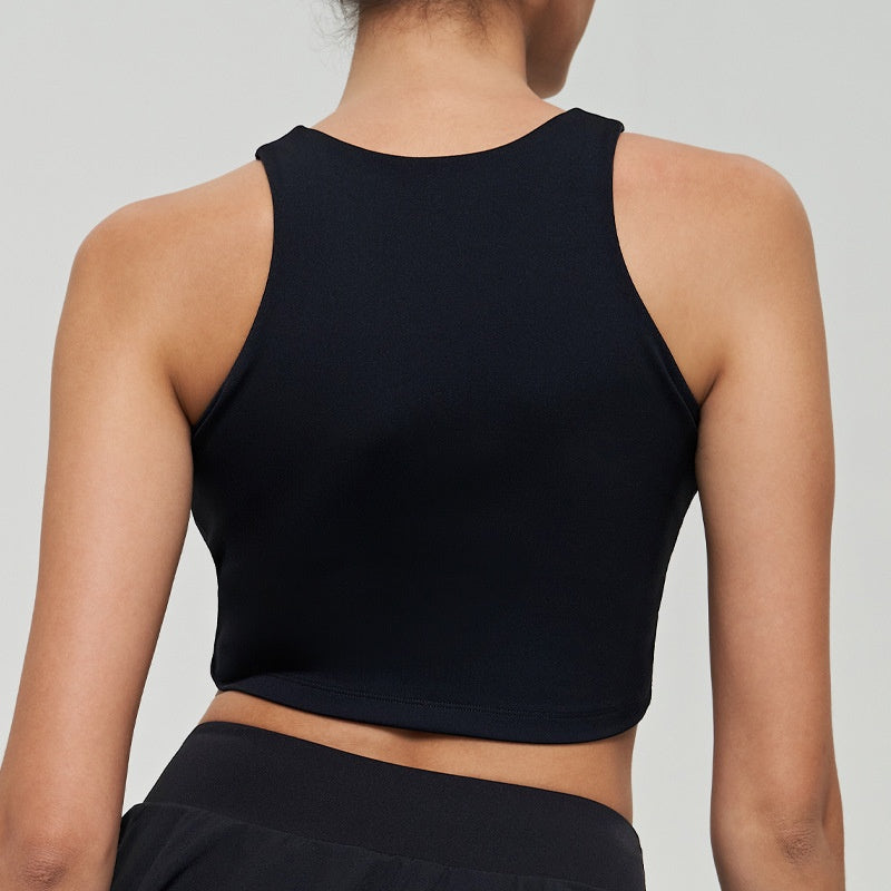 New Twist Design Hollow-out Top Women's Sports Beauty Back Vest