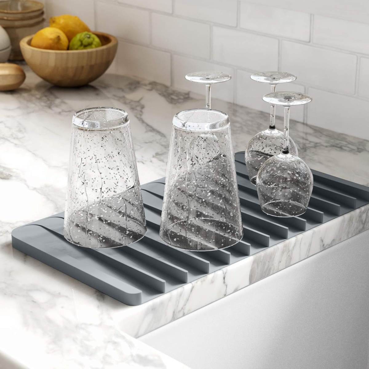 Multifunctional Kitchen Countertop Sink Storage Drainage Mat