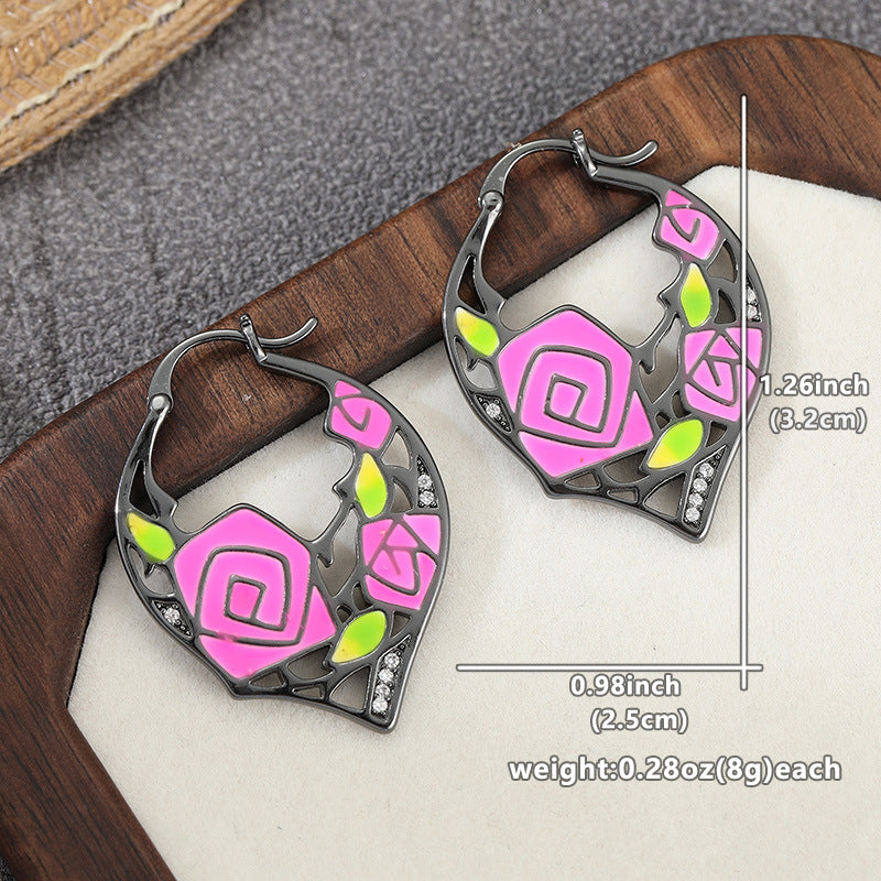Korean-style Instagram Niche Design Earrings