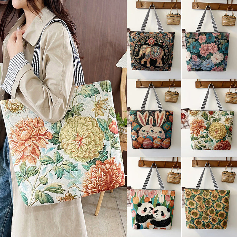 Large-capacity, New-style Fashion Canvas Bag