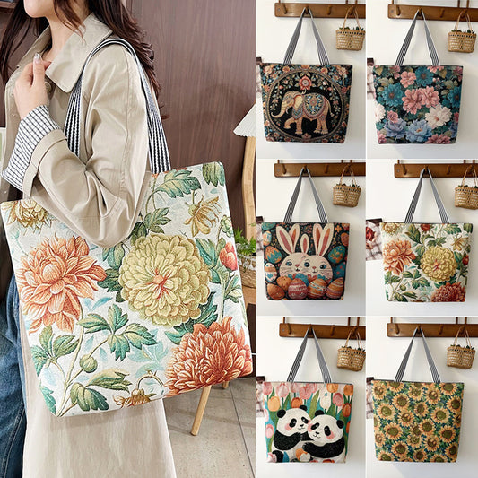 Large-capacity, New-style Fashion Canvas Bag