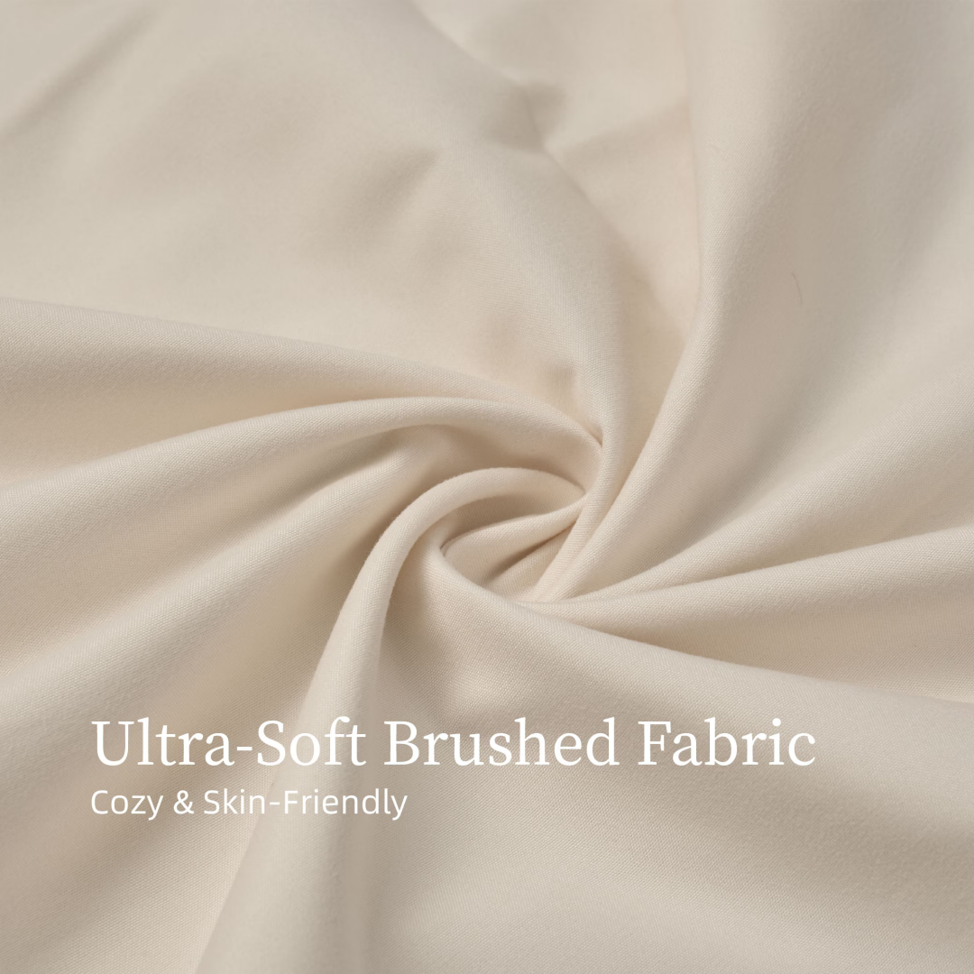 Bedding Twin Bed Sheets Set - 3 Piece Bedding - Brushed Microfiber - Shrinkage And Fade Resistant - Easy Care Twin, White